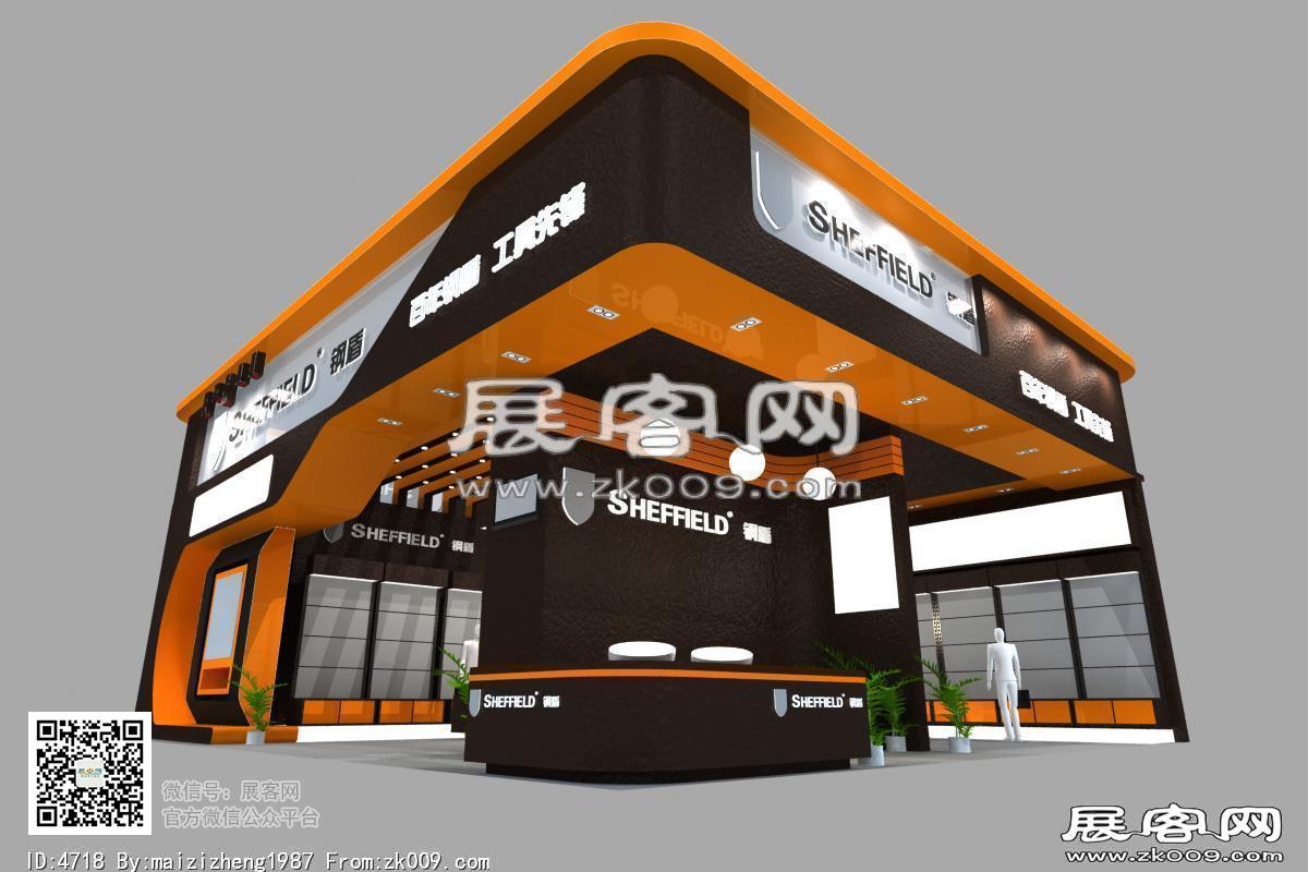 钢盾集团展览模型图片