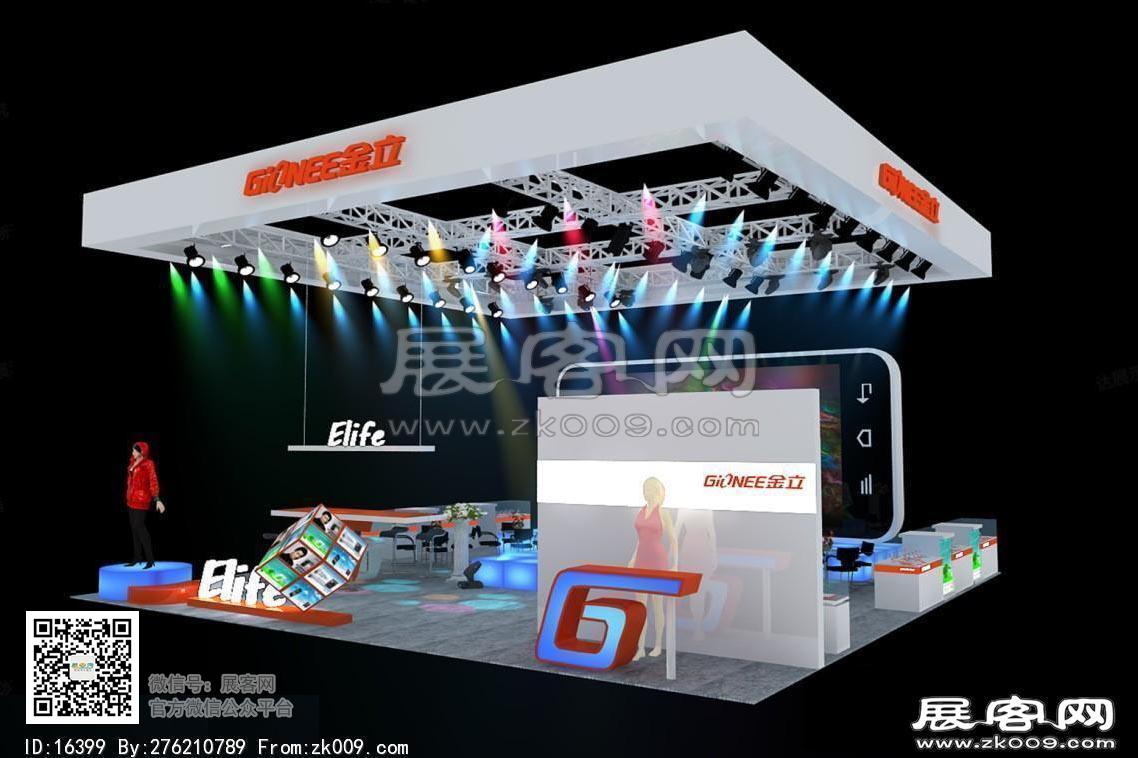 金立手机展览模型