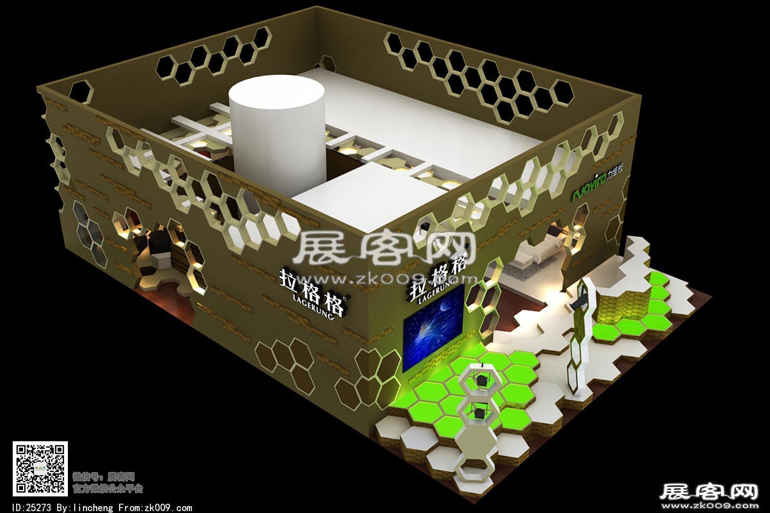 拉格格展览模型
