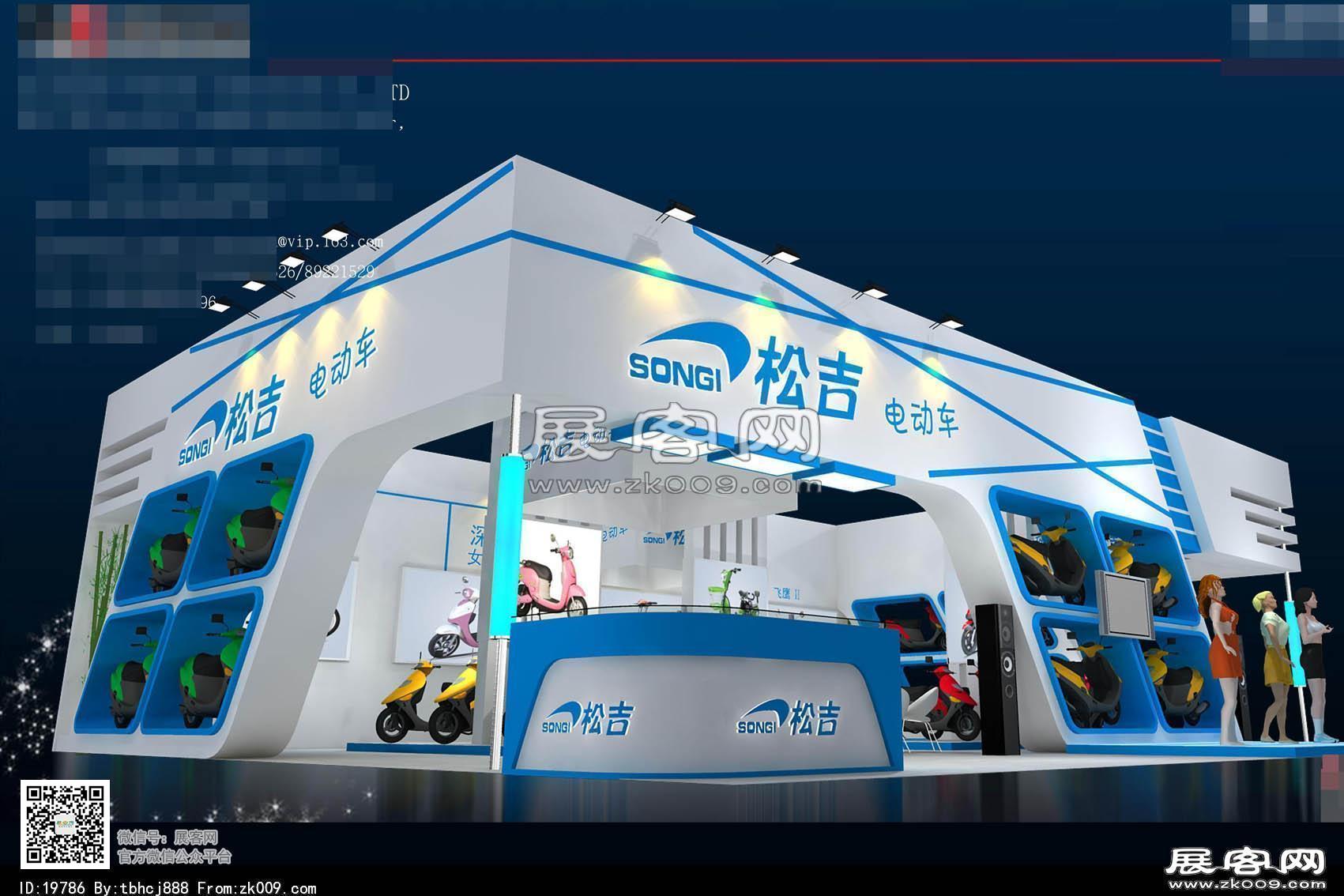 松吉展览模型图片