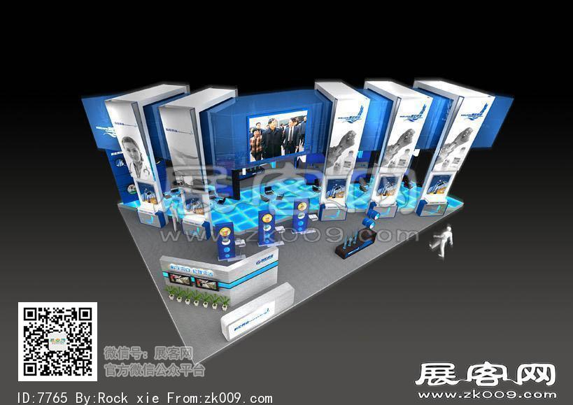 科伦集团展览模型图片