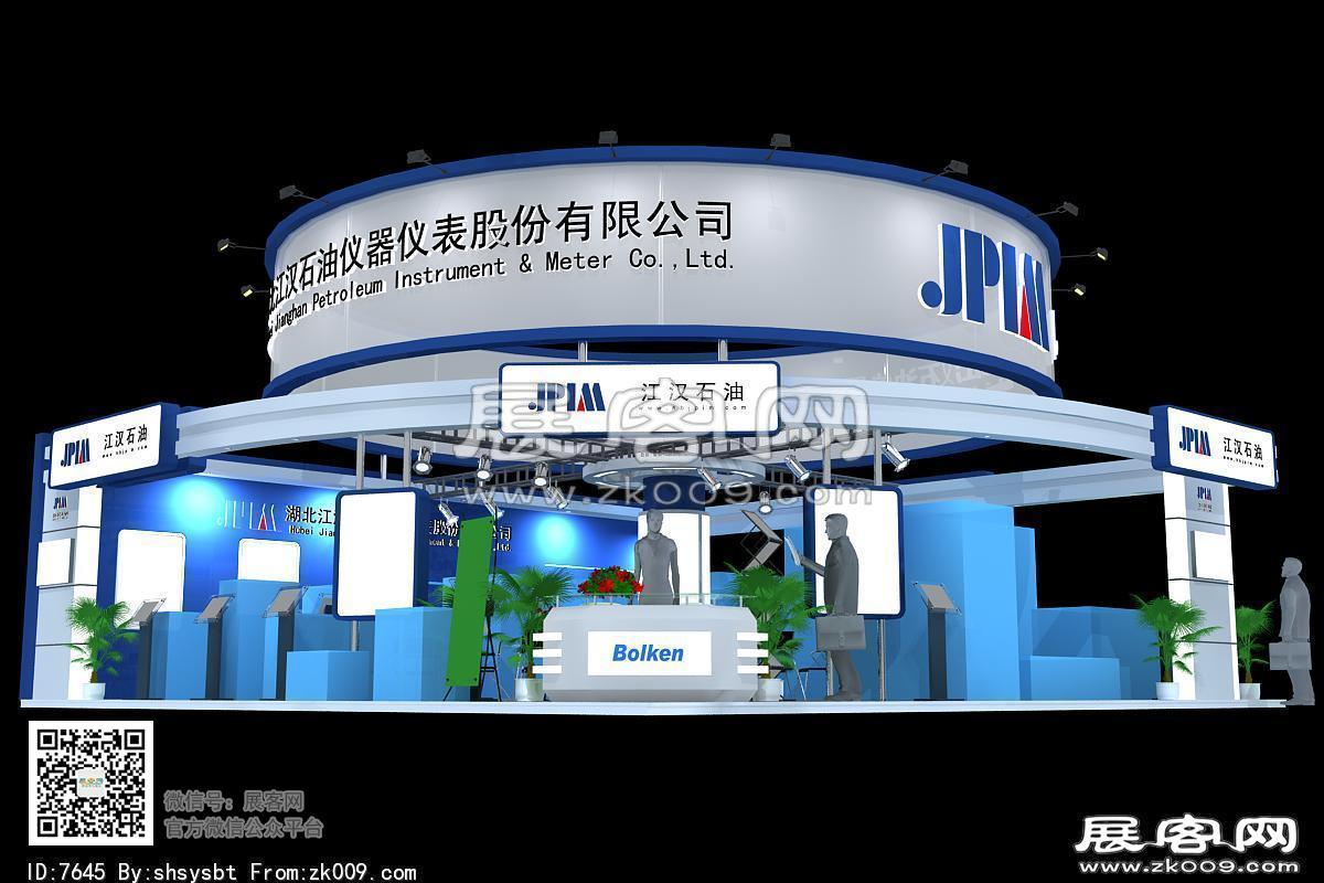 江汉石油展览模型图片