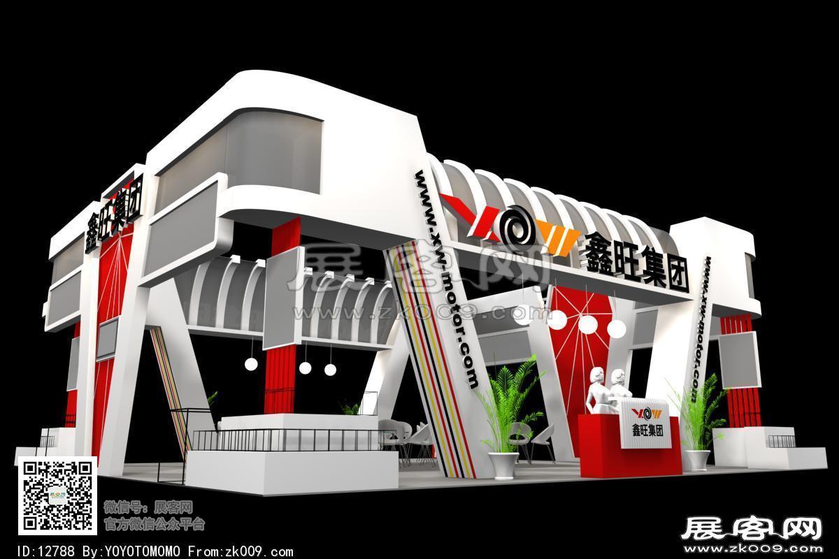 鑫旺展览模型图片