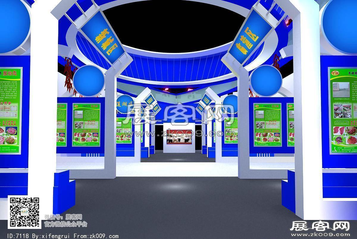 西安展览模型图片