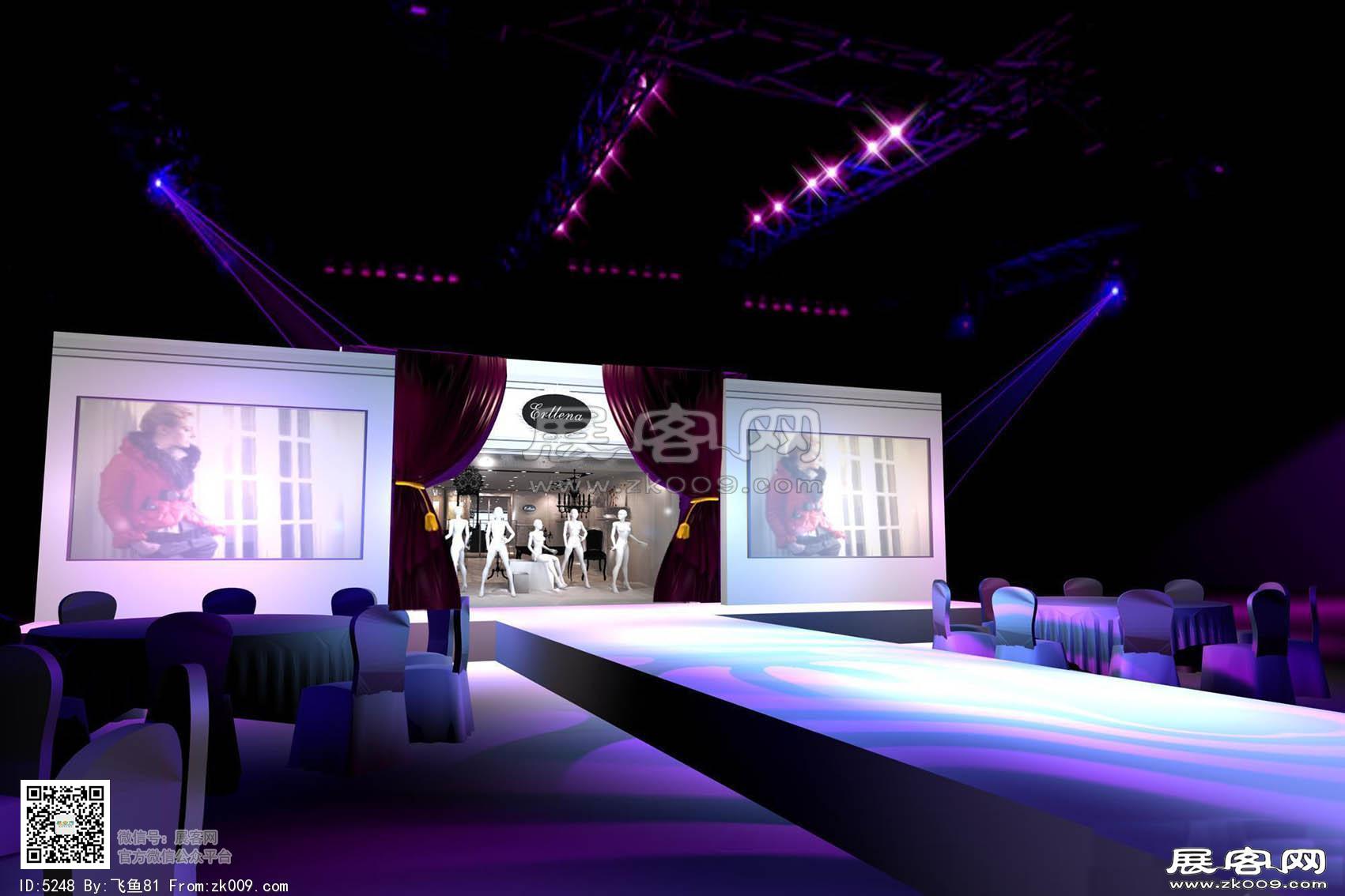 舞台设计3D模型