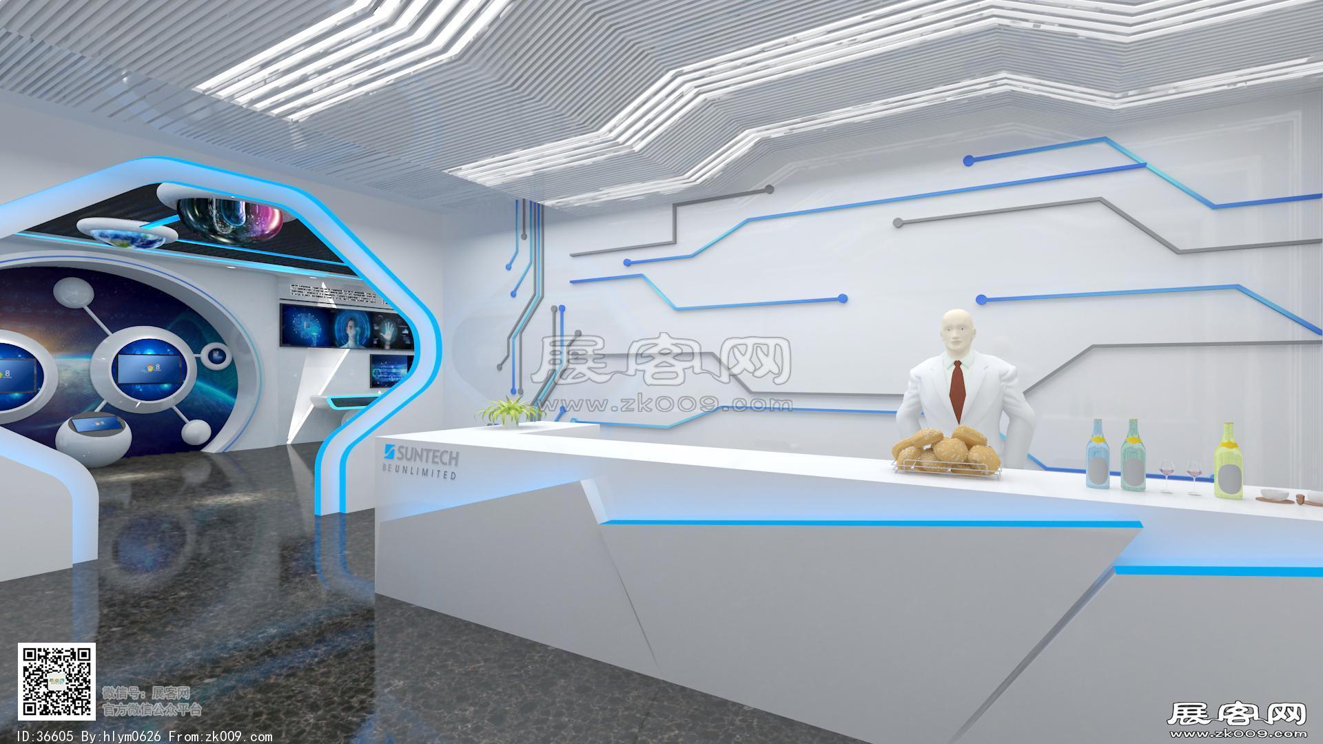 新时代展厅展馆3D模型