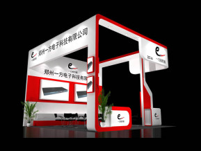 一方服务器展览模型