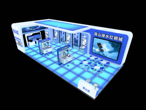 青山区展览模型