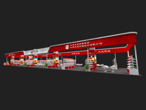 中原传媒展览模型