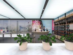 商业空间设计|联想店面效果图