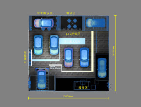 MINI展台模型