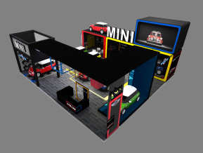 MINI展台模型