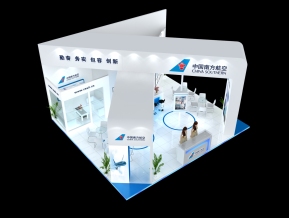 南方航空展览模型