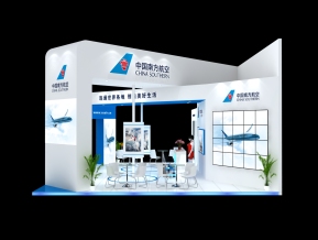 南方航空展览模型