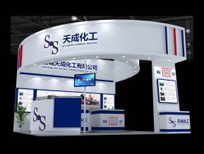 天成化工展览模型