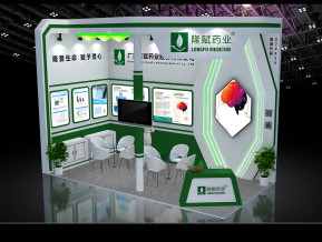 隆赋药业展览模型