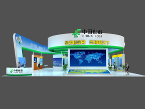 中国邮政展览模型