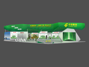 中国邮政展览模型
