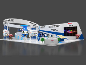 中国铁建展览模型