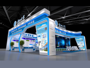 西北大学展览模型