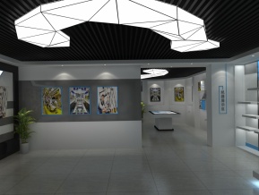展厅设计模型