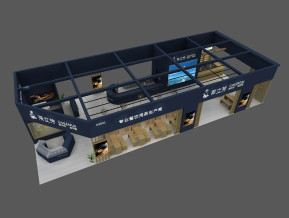 茶立方展览模型