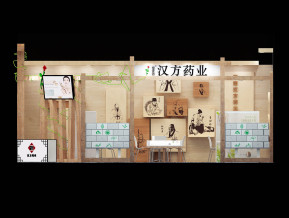 汉方中医展览模型