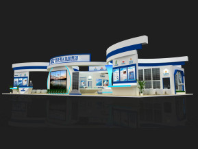 电子信息集团展览模型