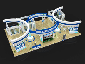 电子信息集团展览模型