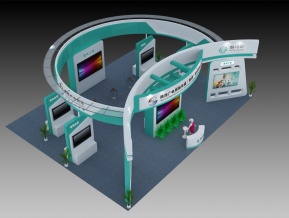 广电网络展览模型