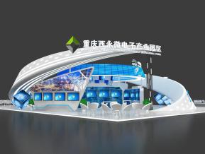 西永微电子展览模型