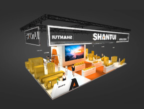 SHANTUI山推展台模型