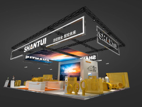 SHANTUI山推展台模型