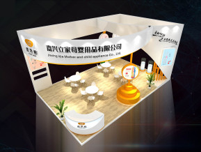 嘉兴立母婴展台模型