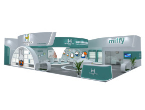 miffy浙江米友圈展览模型