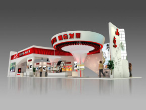 山东展台展览模型