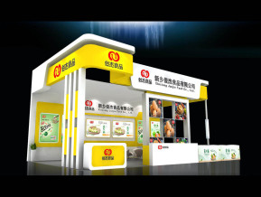 俊杰食品展览模型