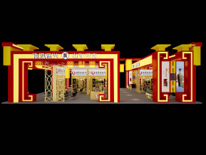河南酒业展览模型