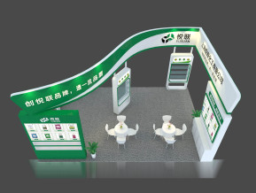 悦联化工展览模型