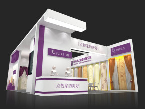 孚太壁纸展览模型