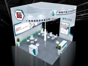 广西邕江药业展览模型