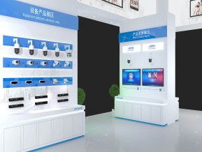 中威电子展览模型