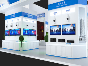 中威电子展览模型