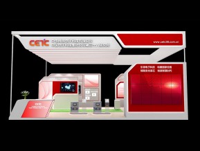 中电博微电子展览模型