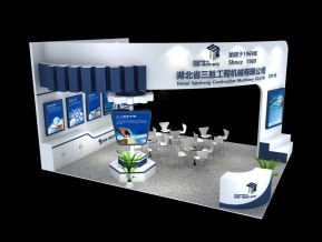 三胜机械展览模型