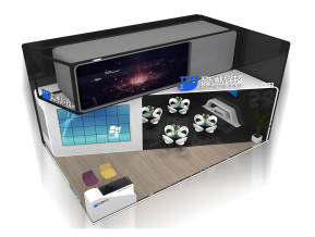 数澜科技展览模型