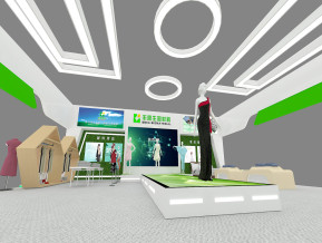丰原生物材料展览模型