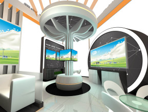 土流网展览模型