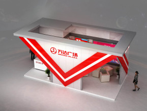 万达广场展览模型