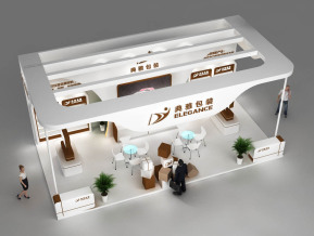 典雅包装展览模型